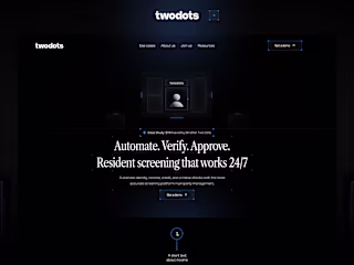 TwoDots Property Management Page Redesign
