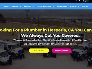 Copywriter for Cisneros Brothers Plumbing.