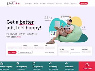 Job Hunt Website Landing Page Re-Design