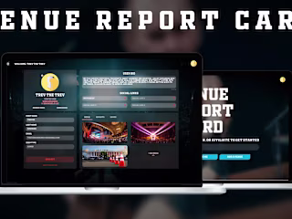 Venue Report Card | Lead Designer & Full-Stack Developer