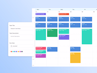 📅 Scheduling app - Formation Learning