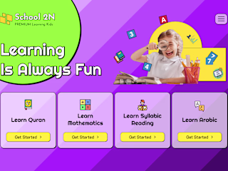 UI Design of Children's website