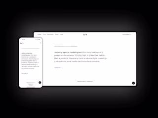 Design and implementation of the byrå website