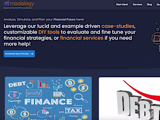 Moolalogy - DIY Personal Finance | UI Architect + Dev