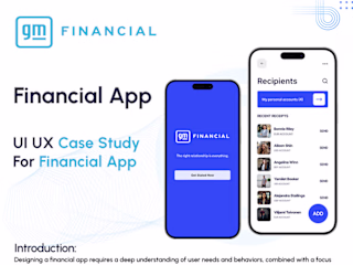 UI UX Case Study For Financial App 