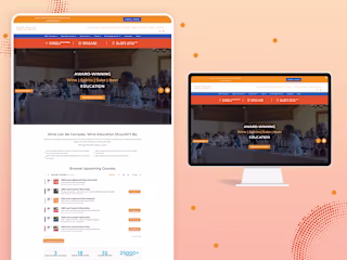 WordPress Website Development for Wine Academy 