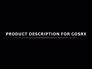 Spec Product Description for COSRX