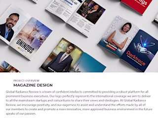 Corporate Magazine Design, Commercial Graphics on Behance