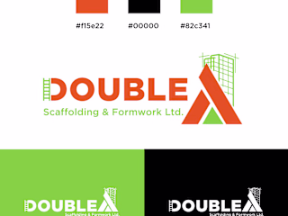 Logo Design and Branding for Double A, a Scaffolding Company