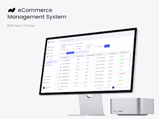 SaaS | E-Commerce Management System Design