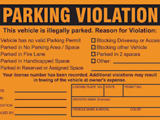 I love Parking Tickets
