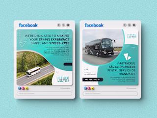 Social Media  Design - Transport Company