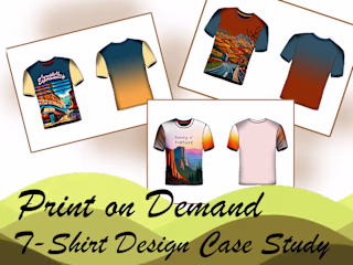 Print-On-Demand T-Shirt Design Case Study