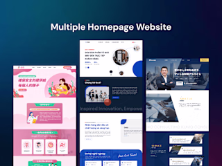 Multiple Homepage Website 