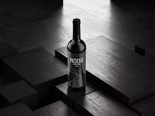 "NOOR" Red Wine Design : Behance