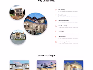 Abode - Real estate website UI