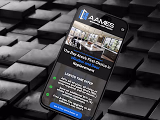 AAMES Windows - Complete Website Redesign