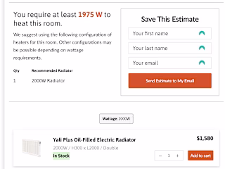 Custom product calculator & CRM integration
