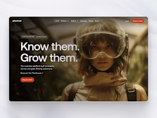 Planhat website (Framer development + design)