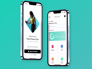 UI/UX Design for a Fitness App