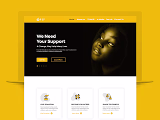 NGO Website design