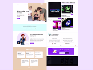 AdsWorld landing page