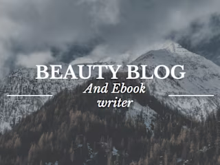 Beauty Blog and Ebook Writer
