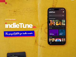 IndieTune - Guitar Tuning App | Ui/Ux Project