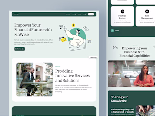 Finance site with a Modern Web Experience