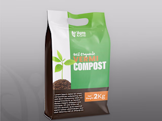Vermi Compost Package design :: Behance