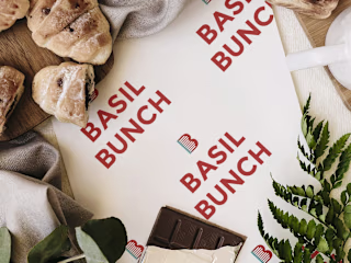 Rebranding for a food blog BasilBunch