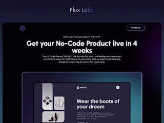 Responsive Webflow Template Designed for client acquisition