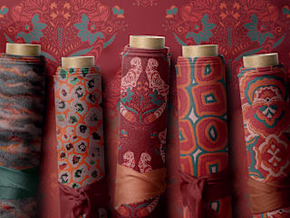 YEAR OF TIGER - SEAMLESS SURFACE PRINT DESIGN