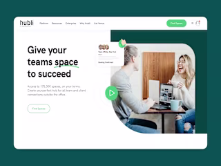 Hubli Website UI/UX Design
