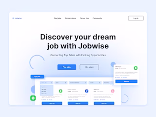 Jobwise Landing Page