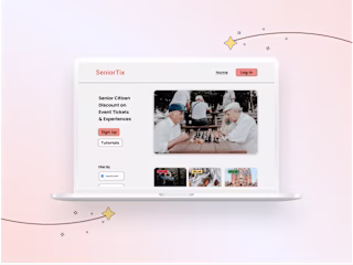 SeniorTix Redesign Case Study