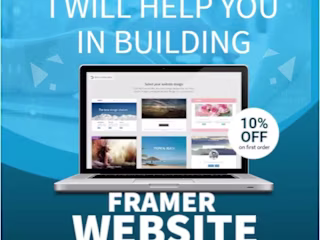 I will build framer website, do figma to framer website