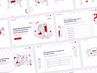 Website for RepairLift Marketing