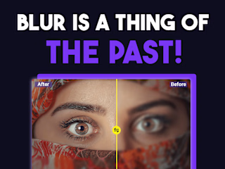 Enhance and upscale blurry photos