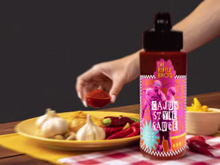 Cajun Style Sauce | Label & Packaging design