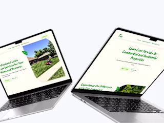 Tice Lawn Care | Logo + Web Design