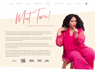 Noticeable Interiors Website Copy