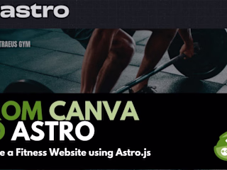 Canva to Astro 4 Website: Complete Course - YouTube