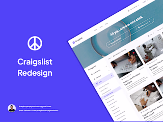 E-commerce Website Redesign (Craigelist)