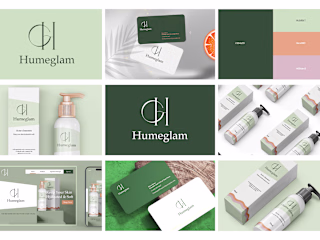 Skin Product Logo Branding & Packaging Design (humeglam)