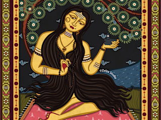 Illustrated Women who give Hope in Pattachitra on Behance