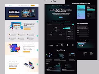 Agency website (Developement + Design)