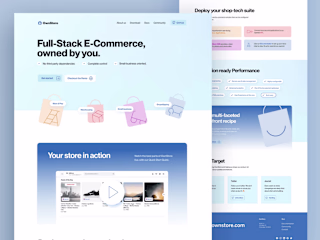 OwnStore - Ecommerce Landing Page