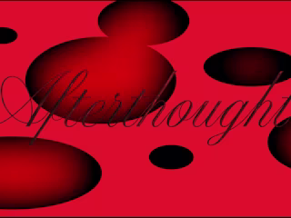 ⛓️ Afterthought [ Animation + Creative Direction ] 