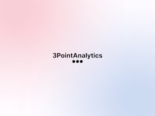 3-Point Analytics: Goal + KPI mgmt tool